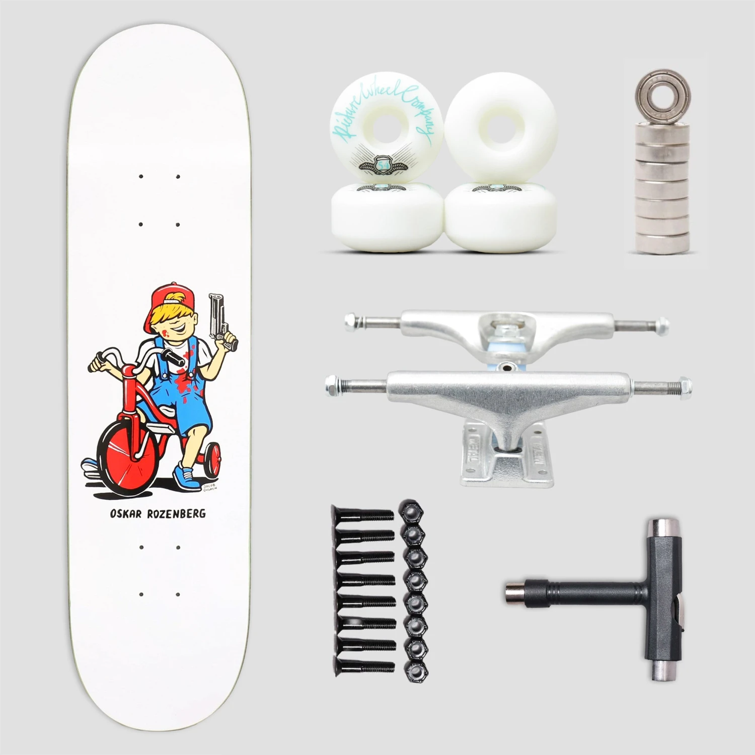 Polar 8.5 Oskar Rozenberg Tricycle Complete Pack White With Tool 1 Polar 8.5 Oskar Rozenberg Tricycle Complete Pack White With Tool