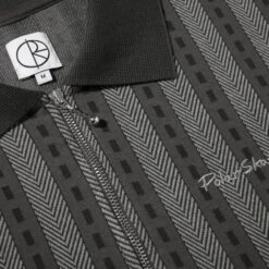 Polar Road Zip Polo Shirt Graphite -Slam City Shop polar polo polar road zip polo shirt graphite 30142030184518