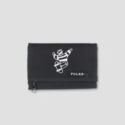 Polar Skate Dude Key Wallet Black