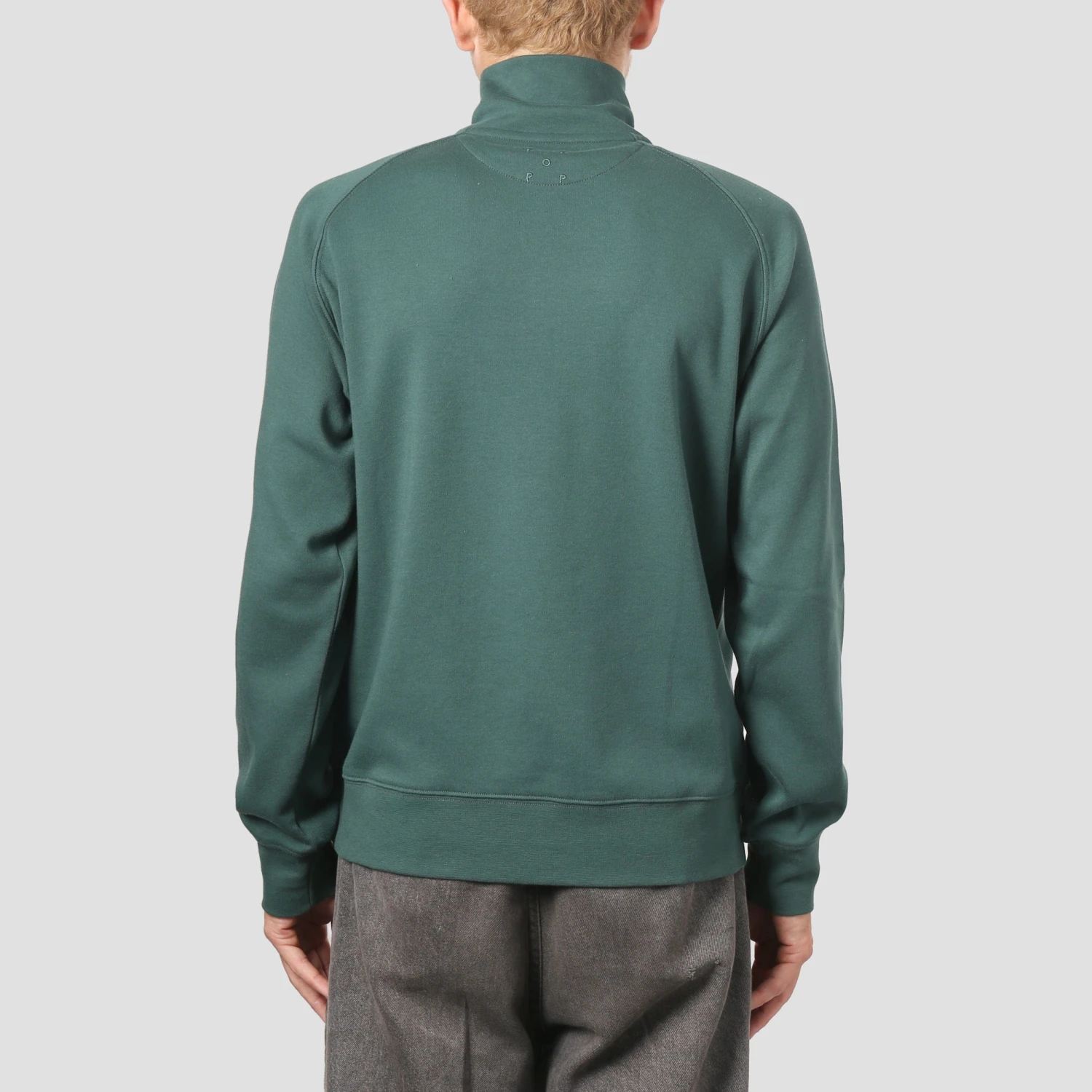Pop Trading Sportswear Company Lightweight Half Zip Sports Green 3 Pop Trading Sportswear Company Lightweight Half Zip Sports Green - Image 3