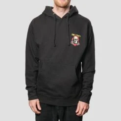 Powell Peralta Ripper Hood Black -Slam City Shop powell hood powell peralta ripper hood black 29300109377606