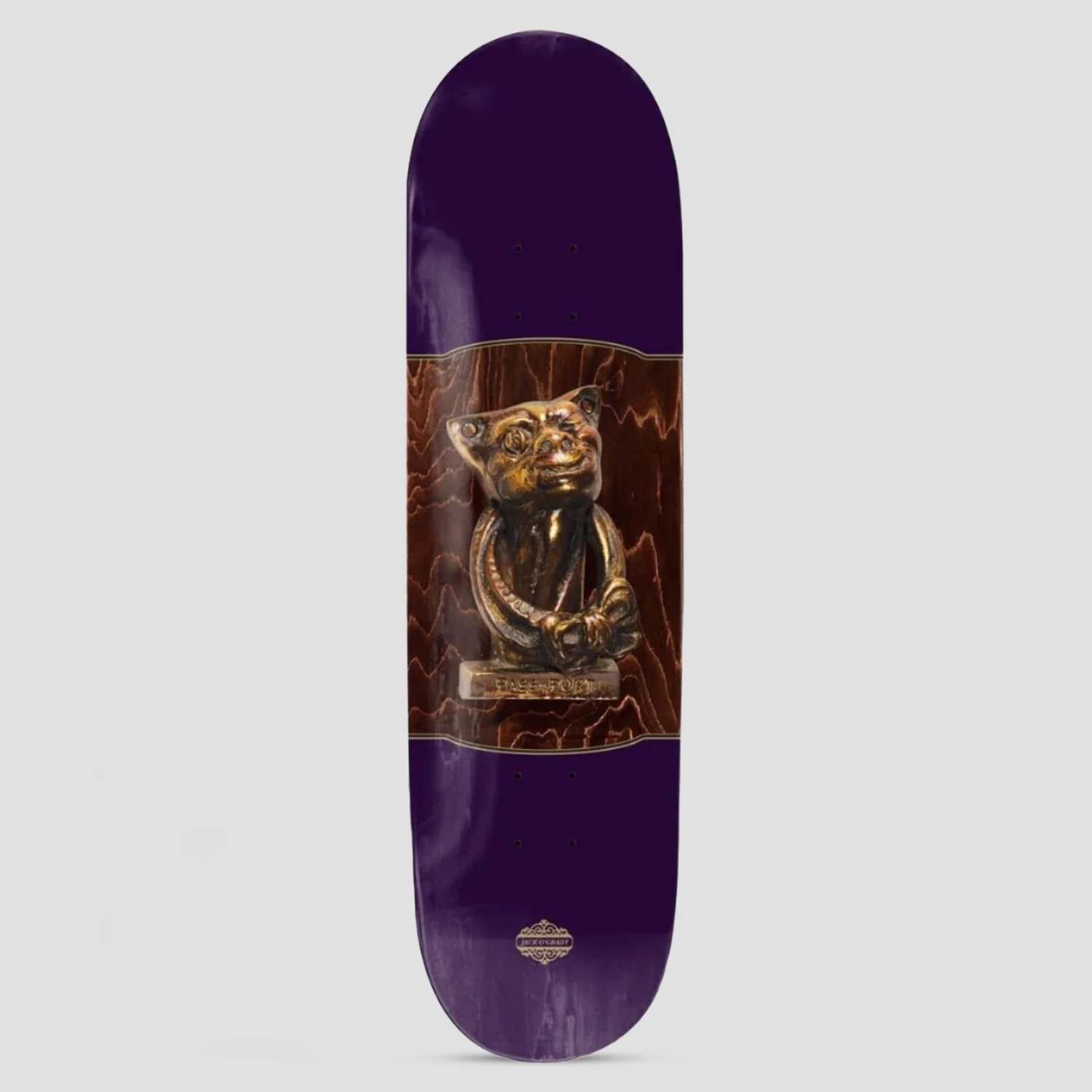 Passport 8.5 Knocker Pro Series Cheshire Skateboard Deck 1 Passport 8.5 Knocker Pro Series Cheshire Skateboard Deck