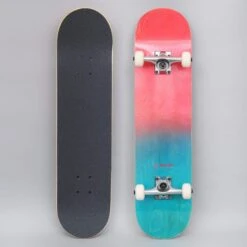 Rocket 7.5 Double Dipped Complete Skateboard Red