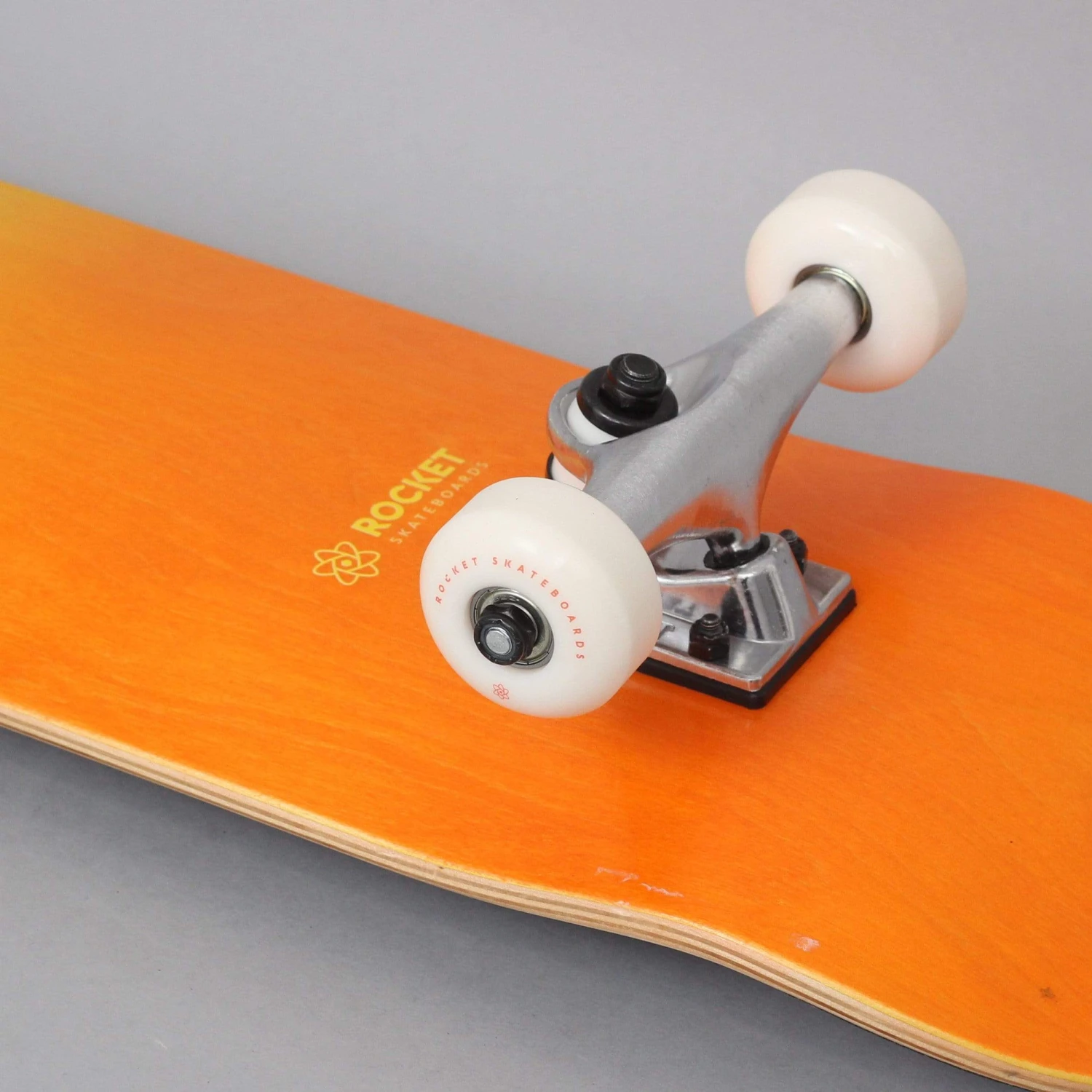 Rocket 8.0 Double Dipped Complete Skateboard Orange 2 Rocket 8.0 Double Dipped Complete Skateboard Orange - Image 2