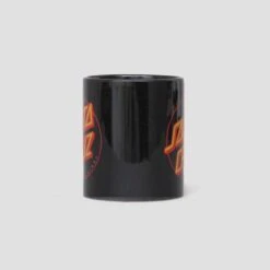Santa Cruz Classic Dot Mug Black -Slam City Shop santa cruz mug santa cruz classic dot mug black 29793309032518