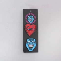 Santa Cruz Speed Wheels 2 Pack Pin Badge Set