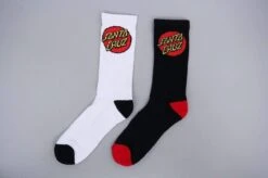 Santa Cruz Classic Dot 2 Pack Socks