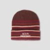 Sci-Fi Fantasy Striped Beanie Brown / Olive