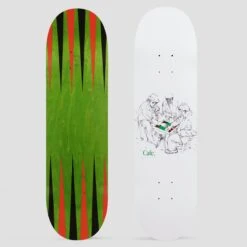 Skateboard Cafe 8.5 Dom Henry Backgammon Skateboard Deck White