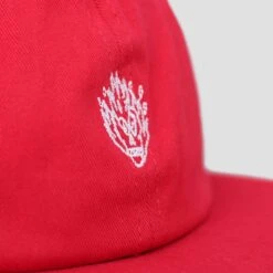 Slam City Skates Flamehead Cap Red -Slam City Shop slam city skates cap slam city skates flamehead cap red 29600220577862