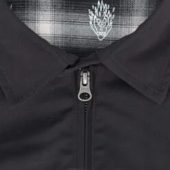 Slam City Skates Flamehead Harrington Jacket Black 12 Slam City Skates Flamehead Harrington Jacket Black -Slam City Shop slam city skates jacket slam city skates flamehead harrington jacket black 13451928961094