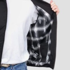 Slam City Skates Flamehead Harrington Jacket Black 9 Slam City Skates Flamehead Harrington Jacket Black -Slam City Shop slam city skates jacket slam city skates flamehead harrington jacket black 29605695193158