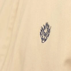 Slam City Skates Flamehead Harrington Jacket Tan -Slam City Shop slam city skates jacket slam city skates flamehead harrington jacket tan 14250971725894