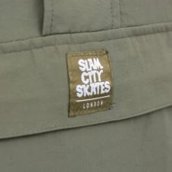 Slam City Skates Half Zip Shell Jacket Olive 13 Slam City Skates Half Zip Shell Jacket Olive -Slam City Shop slam city skates jacket slam city skates half zip shell jacket olive 13451951734854