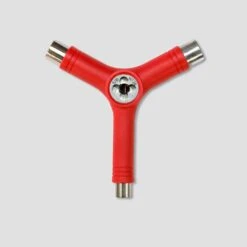Slam City Skates Y-Tool With Rethreader Red