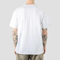 Slam City Classic Chest Logo T-Shirt White -Slam City Shop slam city skates t shirt slam city skates classic chest logo t shirt white black 30029201080390