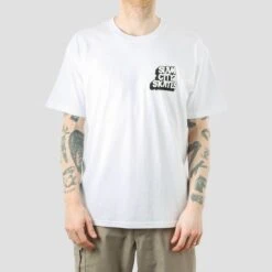 Slam City Classic Chest Logo T-Shirt White