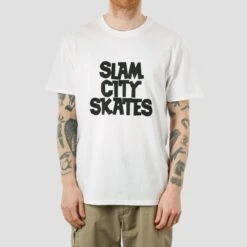 Slam City Classic Logo T-Shirt White