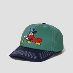 Butter Goods X Disney Sorcerer 6 Panel Cap Sage / Navy