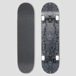 Speed Demons 8.25 Bandana Complete Skateboard Black / Black