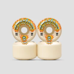 Spitfire Formula Four 54mm 99 Chrome Venom Skateboard Wheels Natural