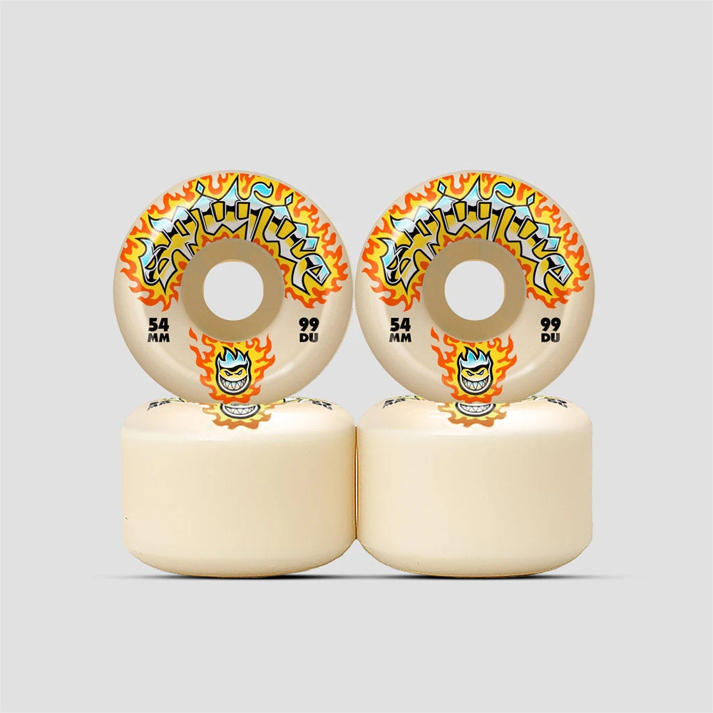 Spitfire Formula Four 54mm 99 Chrome Venom Skateboard Wheels Natural 1 Spitfire Formula Four 54mm 99 Chrome Venom Skateboard Wheels Natural