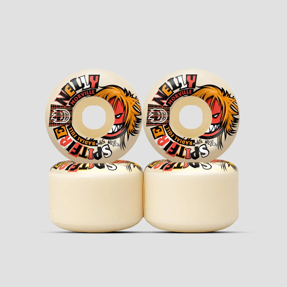 Spitfire Formula Four 59mm 99 Radial Full Nelly Morville Skateboard Wheels Natural 1 Spitfire Formula Four 59mm 99 Radial Full Nelly Morville Skateboard Wheels Natural