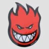 Spitfire Fireball Sticker XL Red
