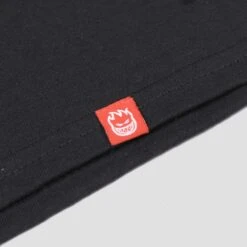 Spitfire Bighead Long Sleeve T-Shirt Black / Gold / Red -Slam City Shop spitfire t shirt spitfire bighead long sleeve t shirt black gold red 30234698121286