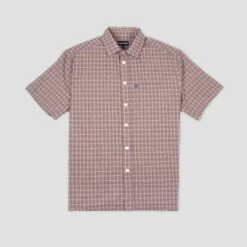PassPort Workers Check Shirt Shortsleeve Honeycomb