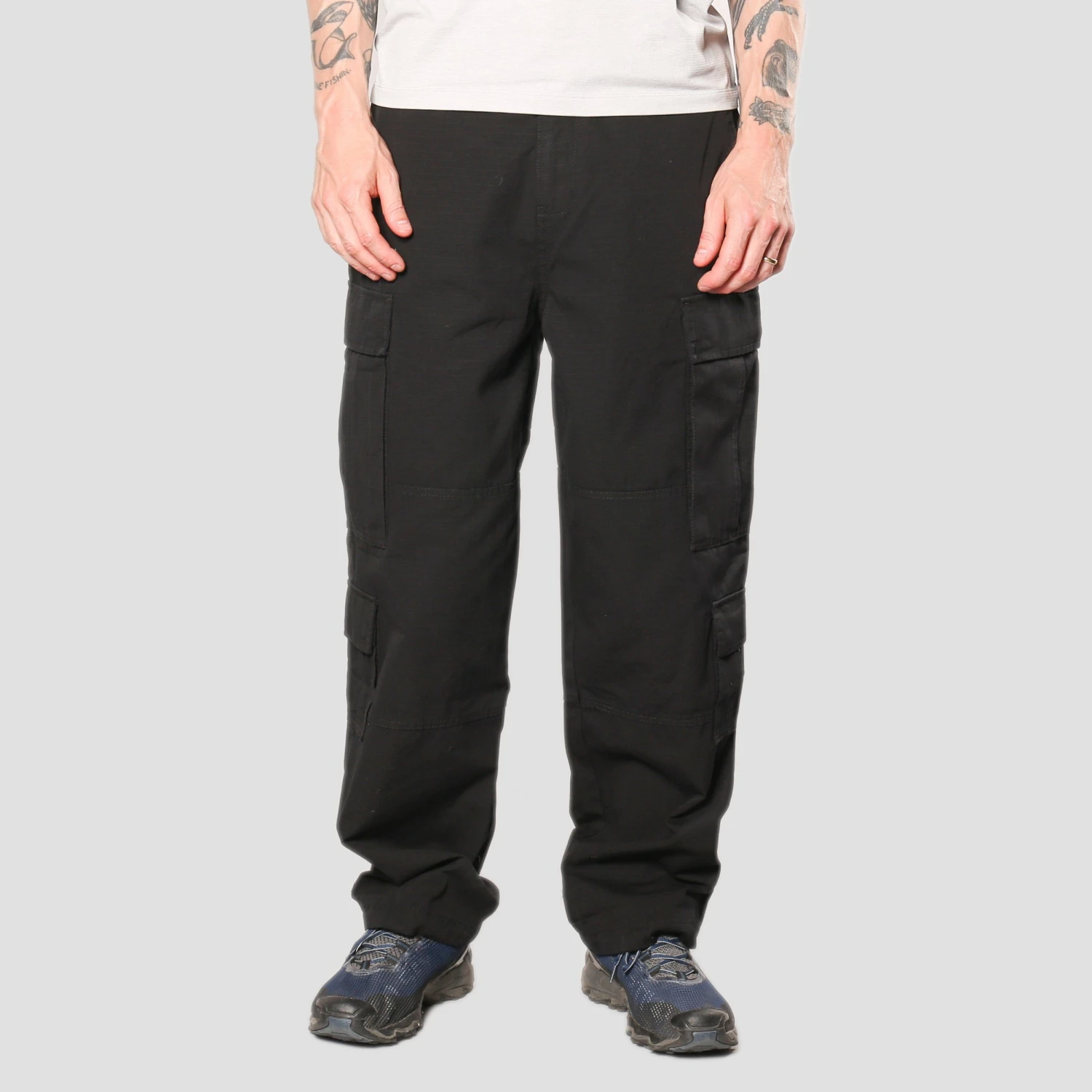 Stussy Ripstop Surplus Cargo Pants Black 1 Stussy Ripstop Surplus Cargo Pants Black