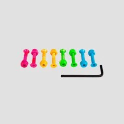 Sushi Coloured Bolts 1 Inch Allen -Slam City Shop sushi coloured bolts 002