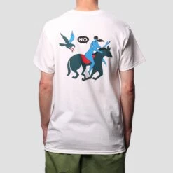 Tired Oh Hell No T-Shirt White -Slam City Shop tired skateboards t shirt tired oh hell no t shirt white 29239512891462