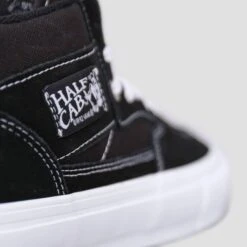 Vans Skate Half Cab Shoes Black / White -Slam City Shop vans footwear vans skate half cab shoes black white 29545434447942