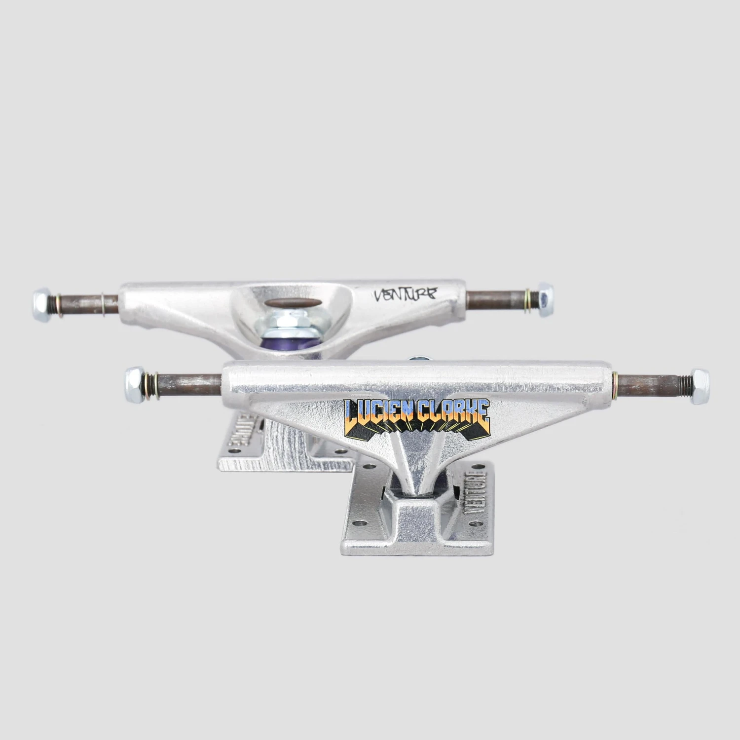 Venture 5.2 Lucien Clarke Pro Editions Skateboard Trucks Polished (Pair) 1 Venture 5.2 Lucien Clarke Pro Editions Skateboard Trucks Polished (Pair)