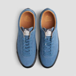 Last Resort AB VM001 Lo Skate Shoes Suede Dusty Blue / Black -Slam City Shop vm001 dusty blue 003
