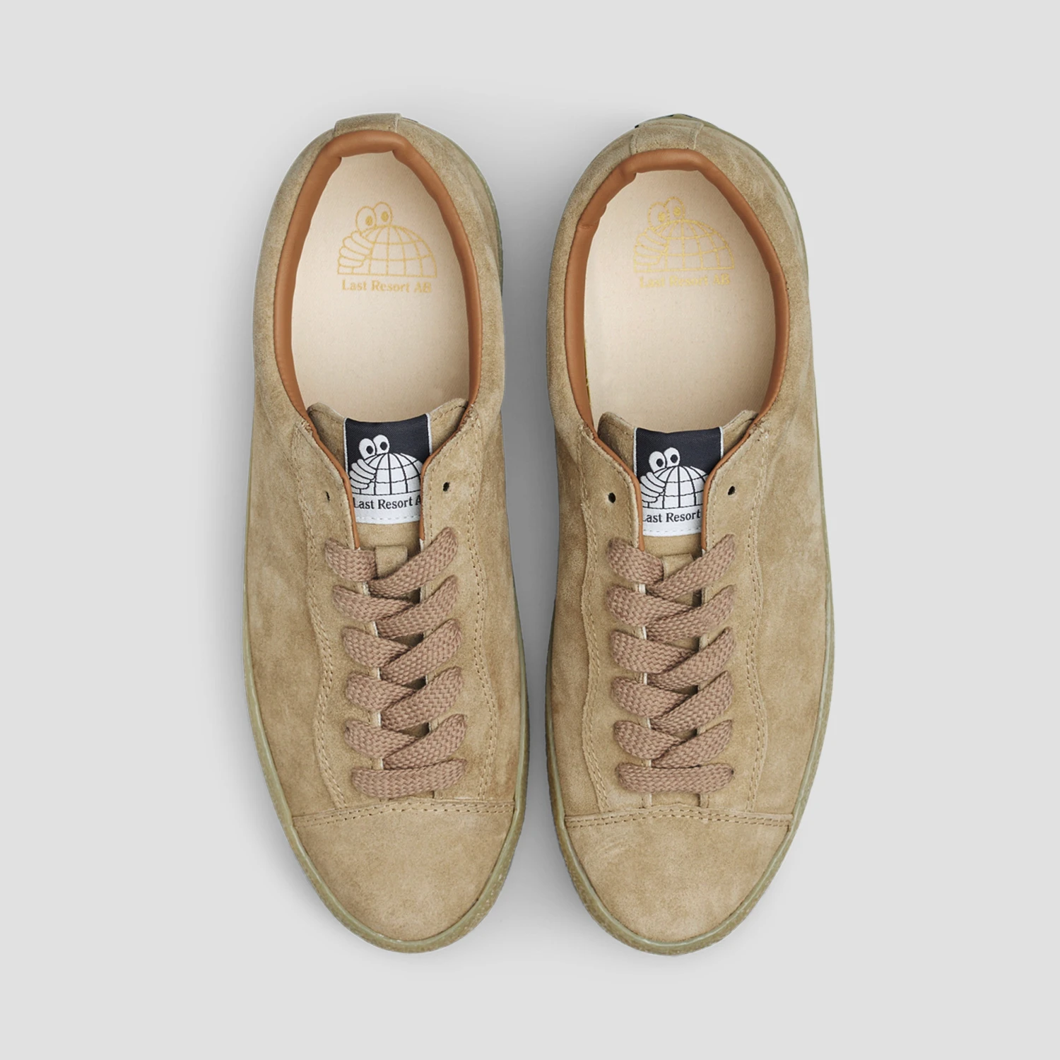 Last Resort AB VM002 Suede Lo Skate Shoes Raw / Gum 3 Last Resort AB VM002 Suede Lo Skate Shoes Raw / Gum - Image 3