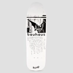 Welcome X Bauhaus 9.6 Bela On Gaia Skateboard Deck White