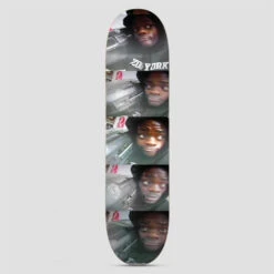 Zoo York 8 ZY X HHF Radio Head Skateboard Deck Multi